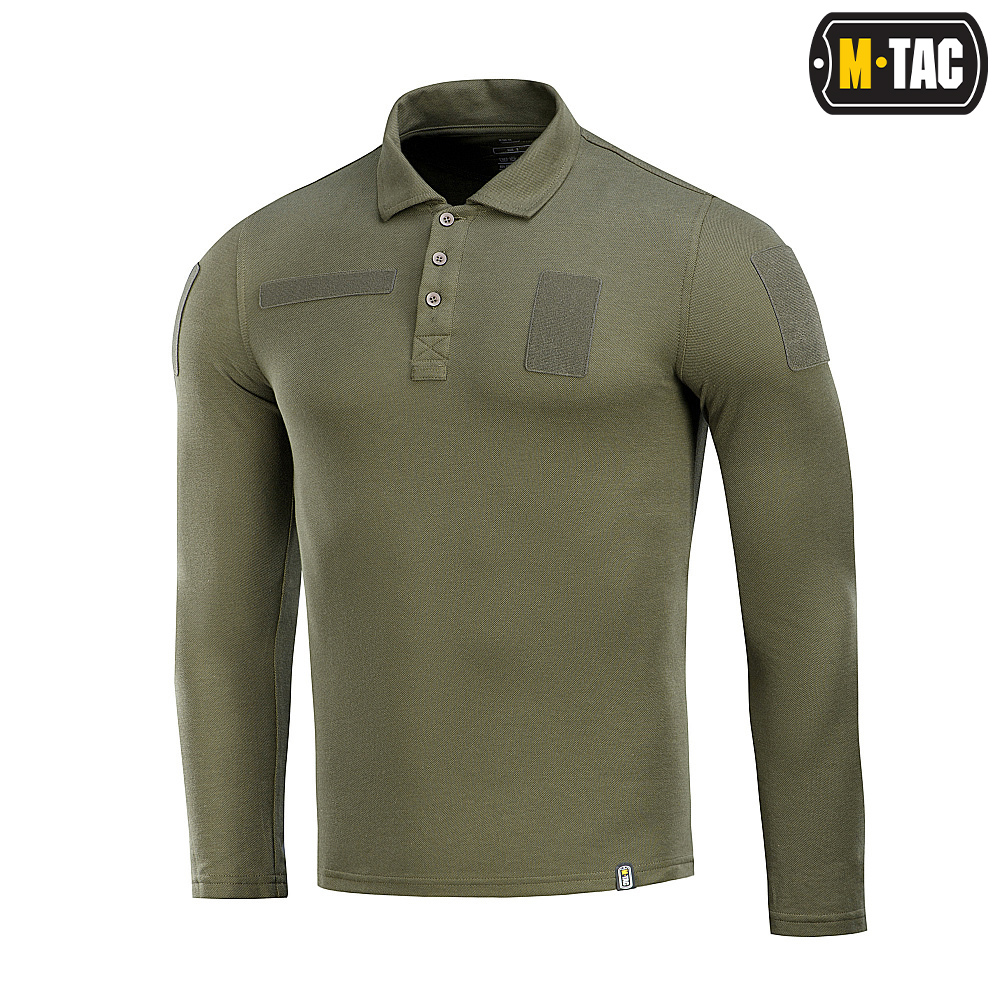 M-Tac Koszula Taktyczna Polo z długim rękawem 65/35 Army Olive M