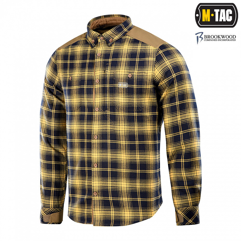 M-Tac Koszula Redneck Shirt Navy Blue/Yellow 2XL/R
