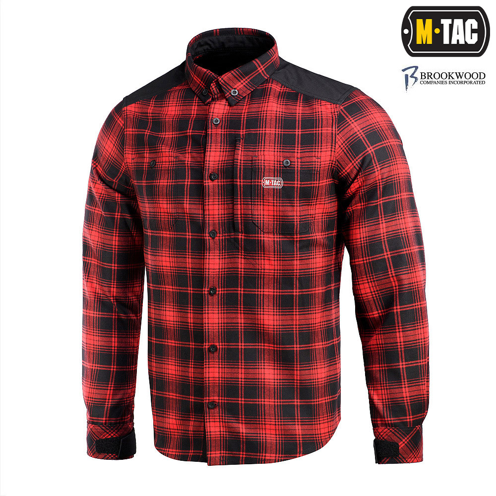 M-Tac Koszula Redneck Shirt Red/Black M/R