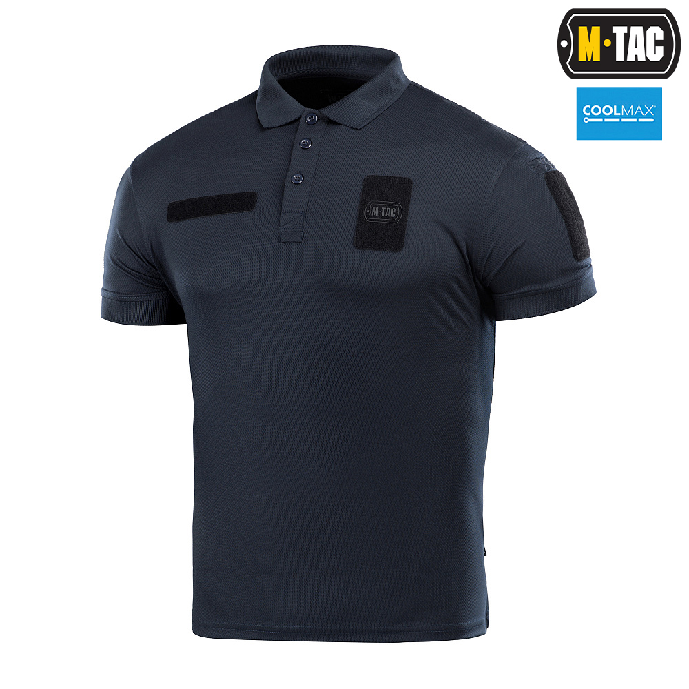 M-Tac koszula polo Elite Tactical Coolmax Dark Navy Blue 3XL