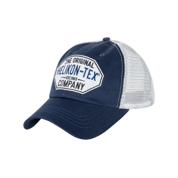 Czapka Trucker Logo Cap Niebieski-Biały