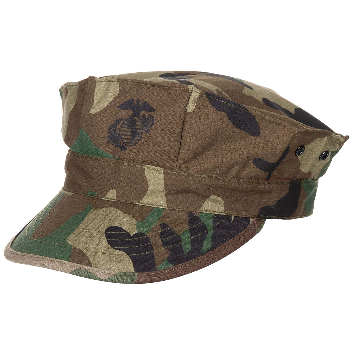 Czapka USMC Rip-Stop Woodland z logo Marines MFH