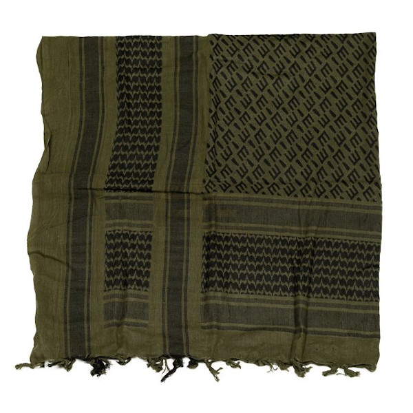 Pitchfork The Shemagh Trident Logo Olive