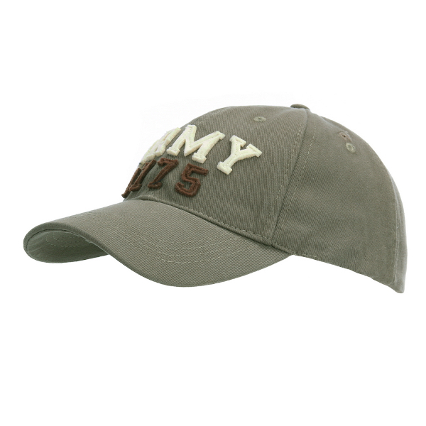 Czapka Baseball stone washed army 1775