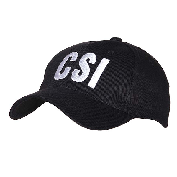 Czapka Baseball Black CSI Fostex