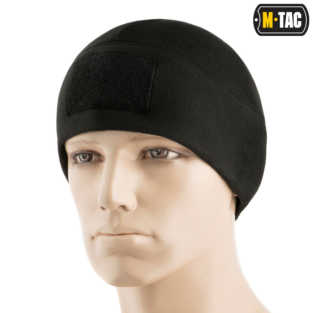 M-Tac czapka Watch Cap Elite polar (270g/m2) z rzepem Black S