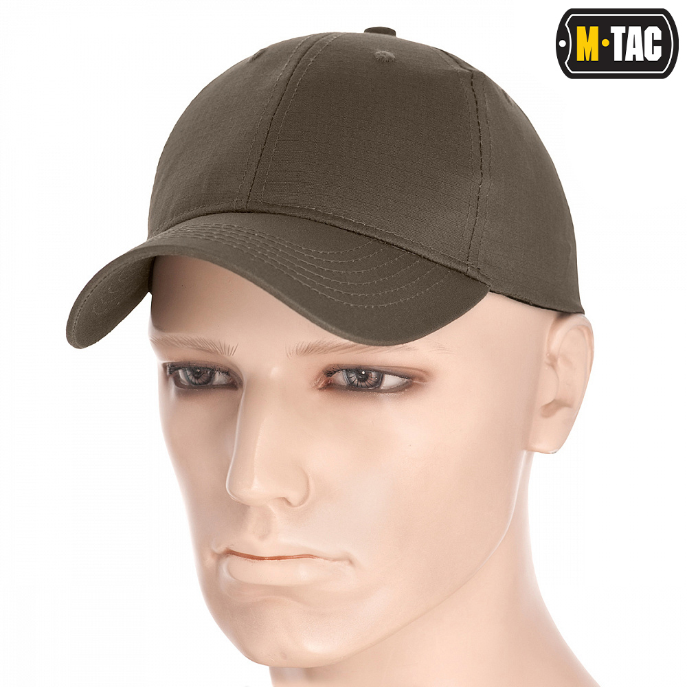 M-Tac czapka z daszkiem Flex Rip-Stop Dark Olive S/M
