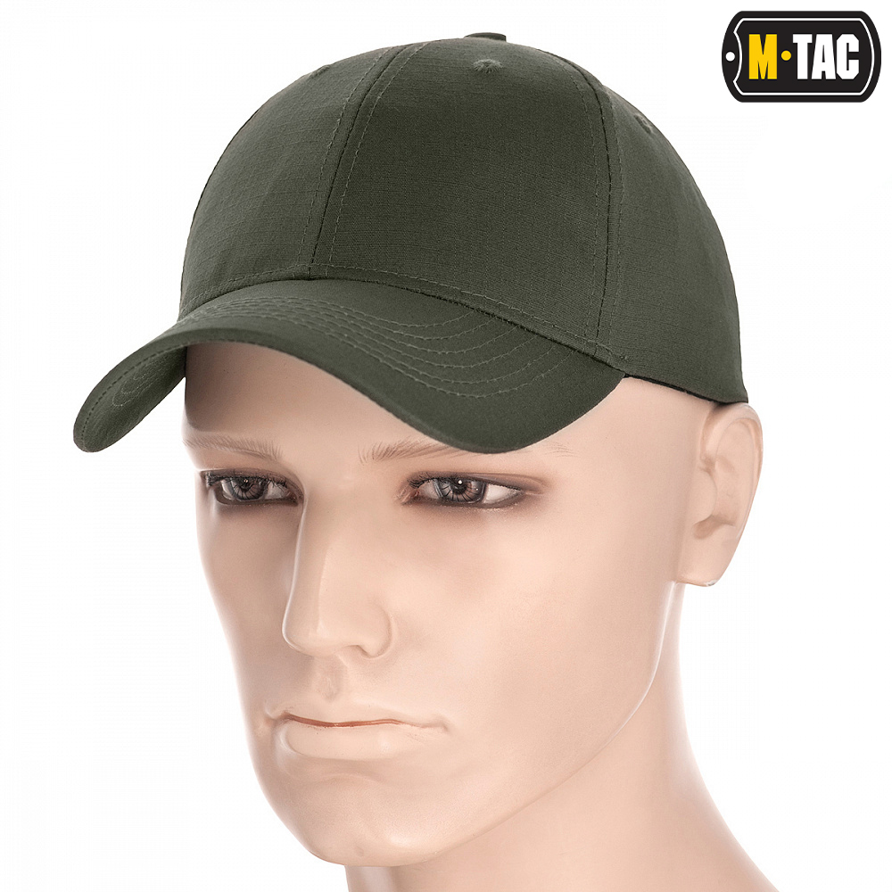 M-Tac czapka z daszkiem Flex Rip-Stop Army Olive L/XL