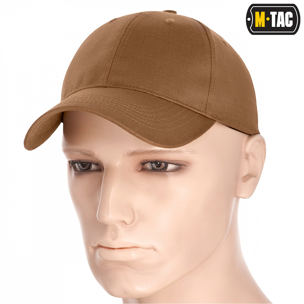 M-Tac czapka z daszkiem Flex Rip-Stop Coyote Brown L/XL