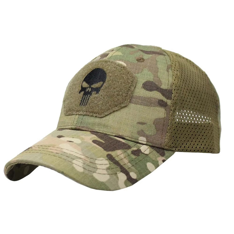 Czapka Taktyczna Mesh Punisher MTC OUTLANDRA